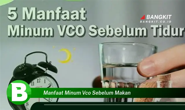 Ketahui Manfaat Minum VCO Sebelum Makan yang Bikin Kamu Penasaran