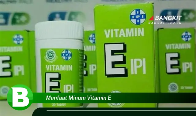 Intip Manfaat Minum Vitamin E yang Bikin Kamu Penasaran