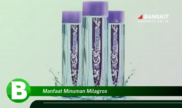 Temukan Manfaat Minuman Milagros yang Bikin Kamu Penasaran