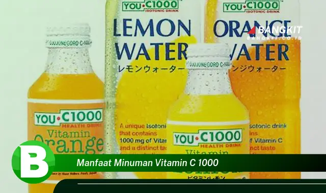 Temukan Manfaat Minuman Vitamin C 1000 yang Wajib Kamu Intip