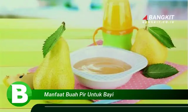 Ketahui Manfaat Buah Pir untuk Bayi yang Bikin Kamu Penasaran!