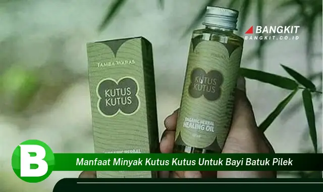 Intip Manfaat Minyak Kutus Kutus untuk Bayi Batuk Pilek yang Bikin Kamu Penasaran