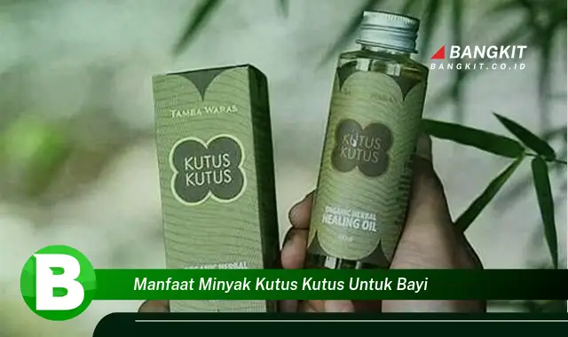 Intip Manfaat Minyak Kutus Kutus untuk Bayi yang Bikin Kamu Penasaran