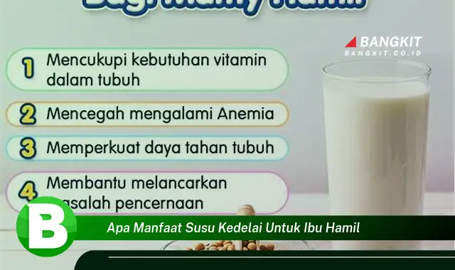 Ketahui Manfaat Susu Kedelai untuk Ibu Hamil yang Bikin Kamu Penasaran