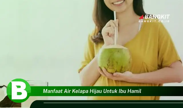 Temukan Manfaat Air Kelapa Hijau untuk Ibu Hamil yang Bikin Kamu Penasaran