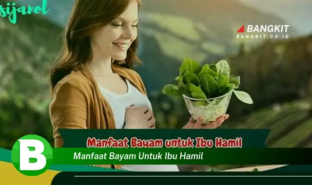 Temukan Manfaat Bayam yang Bikin Kamu Penasaran untuk Ibu Hamil