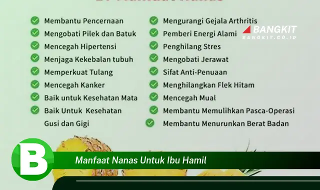 Intip Manfaat Nanas untuk Ibu Hamil yang Wajib Kamu Tau