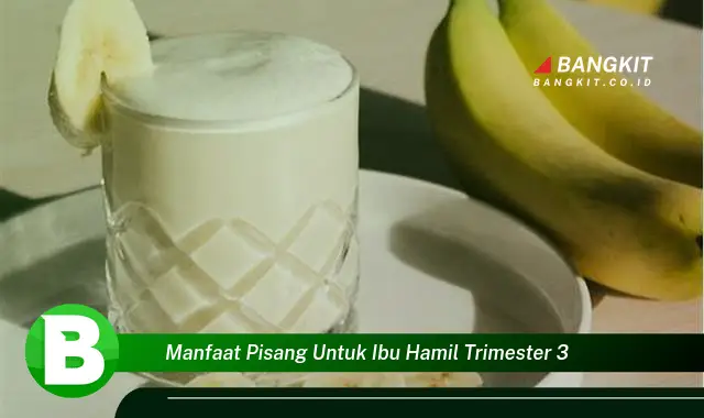 Temukan Manfaat Pisang untuk Ibu Hamil Trimester 3 yang Wajib Kamu Intip