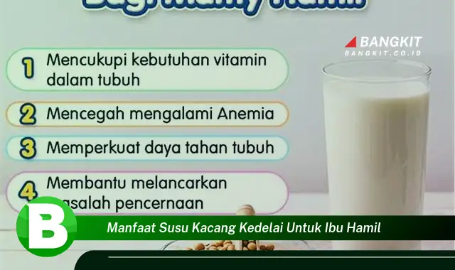 Intip Manfaat Susu Kedelai untuk Ibu Hamil yang Bikin Kamu Penasaran