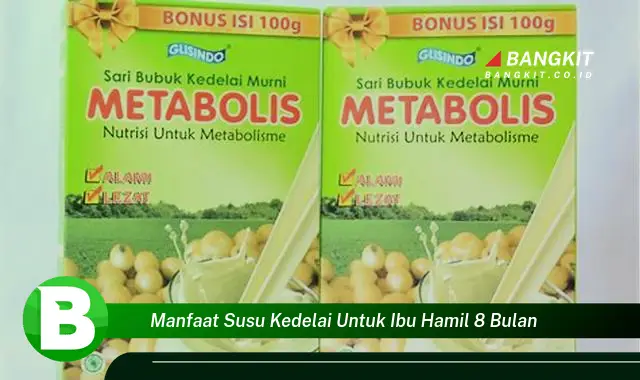 Intip Manfaat Susu Kedelai untuk Ibu Hamil 8 Bulan yang Wajib Kamu Intip