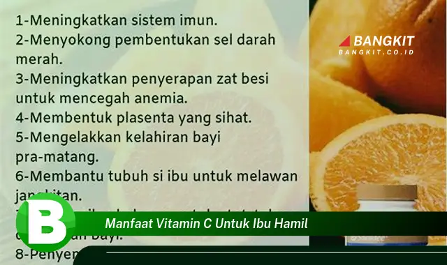 Temukan Manfaat Vitamin C untuk Ibu Hamil yang Bikin Kamu Penasaran