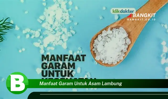 Intip Rahasia Garam untuk Asam Lambung yang Bikin Kamu Penasaran