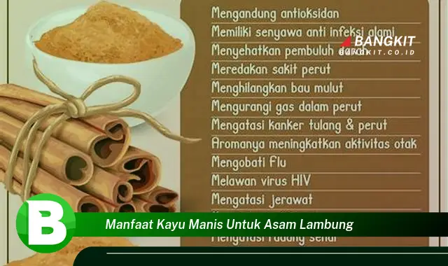 Intip Manfaat Kayu Manis untuk Asam Lambung yang Bikin Kamu Penasaran