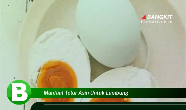 Temukan Manfaat Telur Asin untuk Lambung yang Bikin Kamu Penasaran