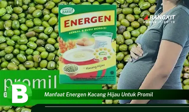 Intip Manfaat Energen Kacang Hijau untuk Promil yang Bikin Penasaran