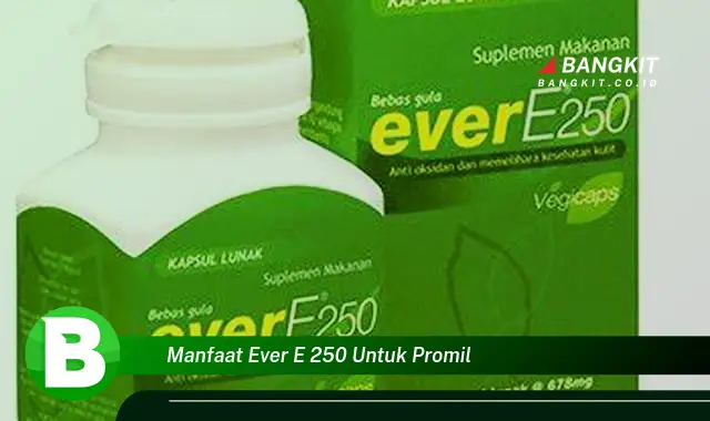 Temukan Manfaat Ever E 250 untuk Promil yang Wajib Kamu Intip