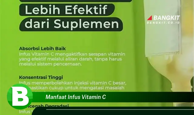 Temukan Manfaat Infus Vitamin C yang Wajib Kamu Tahu