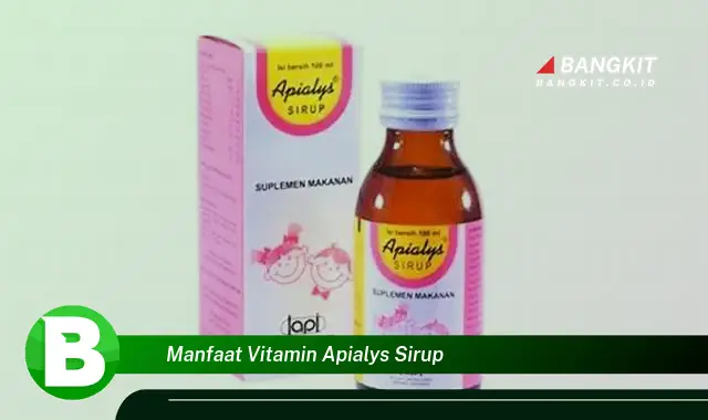 Ketahui Manfaat Vitamin Apialys Sirup yang Bikin Kamu Penasaran