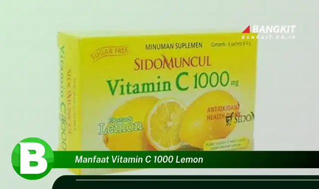 Temukan Manfaat Vitamin C 1000 Lemon yang Bikin Kamu Penasaran