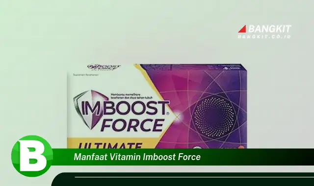 Ketahui Manfaat Vitamin Imboost Force yang Bikin Kamu Penasaran