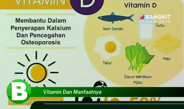 Intip Manfaat Vitamin yang Bikin Kamu Penasaran