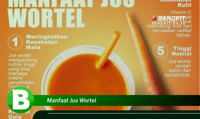 Temukan Manfaat Jus Wortel yang Bikin Kamu Penasaran