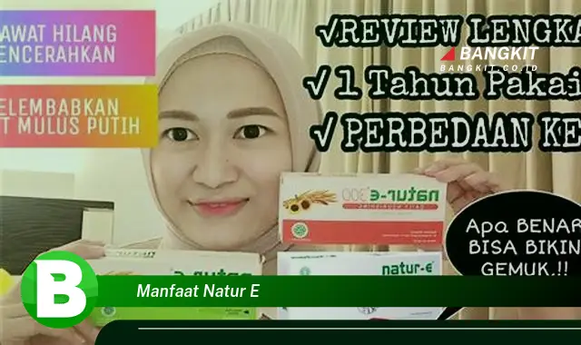 Intip Manfaat Natur E yang Wajib Kamu Tau