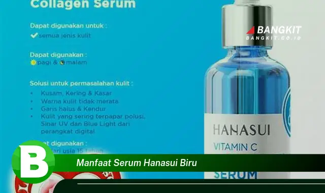 Intip Manfaat Serum Hanasui Biru yang Wajib Kamu Intip