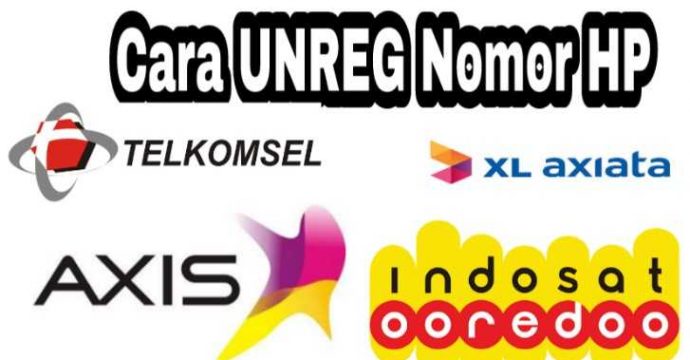 Cara Unreg Nomor XL, Tri, Telkomsel, Indosat, Siap Gonta 