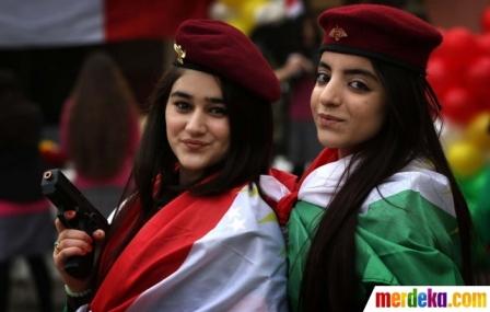 Pasukan Wanita Kurdi Yang Cantik4