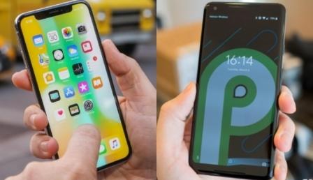 Review Android P vs iPhone X Hampir Serupa Tapi Tak Sama