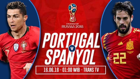 Nonton Portugal vs Spanyol - Live Streaming Trans TV
