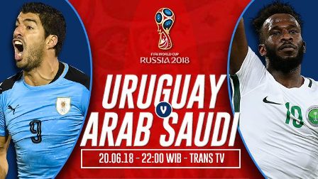 Nonton Uruguay vs Arab Saudi, Disini Link Live Streaming Trans TV