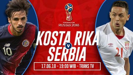 Nonton Kosta Rika vs Serbia, Link Live Streaming Trans TV