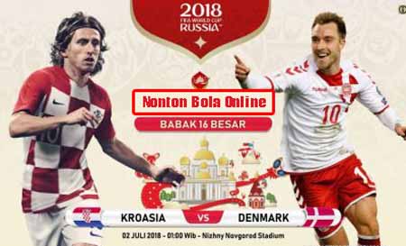 Nonton Kroasia vs Denmark, Trans TV Live Streaming 01.00 -KlikPlay