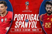 Nonton Portugal vs Spanyol – Live Streaming Trans TV