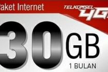 Paket Internet Telkomsel 30Gb Cuma 10 Rb