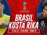 Prediksi Brasil vs Kosta Rika, Nonton Streaming Trans TV Prediksi Brasil vs Kosta Rika, Nonton Streaming Trans TV
