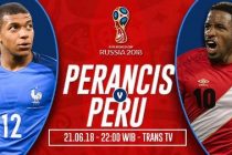 Prediksi Prancis vs Peru, Tempat Nonton Live Streaming TV